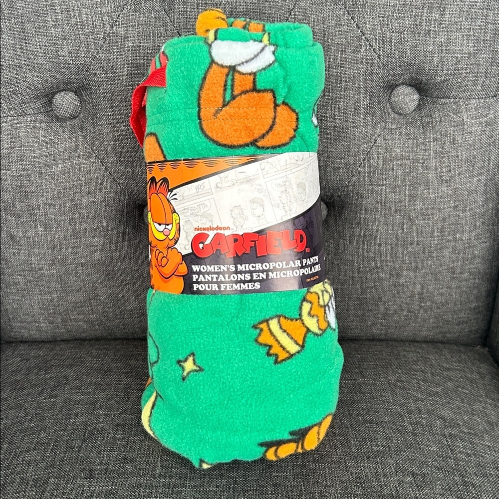 NEW 🆕 Garfield Women's Microfleece Christmas Lounge Pants XL